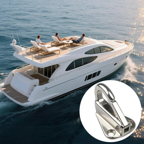 Marine-grade stainless steel snaps for yachts (yacht hooks), 6-pack, Amazon.