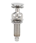 Marine mud-guard cleat, 304 stainless steel, retractable pop-out with threaded mounting bolt