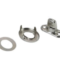 Twist lock fasteners 50-piece set, marine-grade stainless steel turn-button for canvas