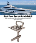 Boat cam latch flush pull hatch, 316 stainless steel floor buckle with lift handle, 67x79mm, Amazon