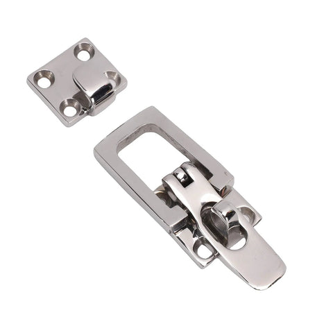 Fabater boat anti-rattle latch set, 2-pack, marine-grade 316 stainless steel lockable hatch latch for boats.