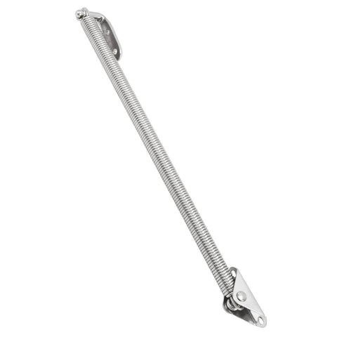 8-1/4in marine-grade stainless steel lid holder support spring with mounting brackets