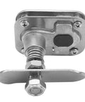 SparkFeng square cam latch with T-handle, stainless steel marine hatch latch for yacht cabin doors