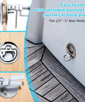 Premium 316 stainless steel marine cam latch delivers rugged, corrosion resistant locking for hatches; flush mount design