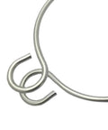Anchor retrieval ring, marine-grade stainless steel, replacement part.