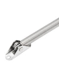 Stainless steel coil support spring with mounting bracket for lid holder