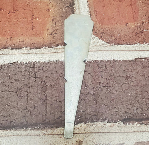 Pro Grade Hardened Steel Masonry Line Pins For Bricklayers Tapered Top Quality Line Holders on brick wall