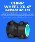 Massage Roller For Neck And Headache Relief Deep Tissue Therapy With Spinal Care And Thumb Pressure Release High Density Foam