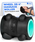 Massage Roller For Neck And Headache Relief Deep Tissue Therapy With Spinal Care And Thumb Pressure Release, high-density foam, mint