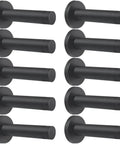 Heavy Duty 3.5 Inch Door Stop Built Tough As Nails From Stainless Steel 304 With Rubber Tip Bumper Wall Mounted Door Holder