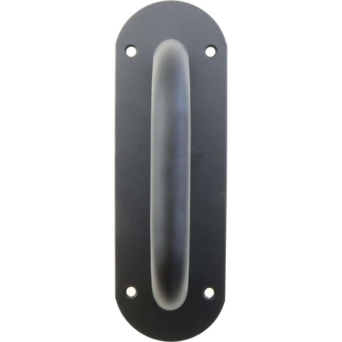 Two Pack Door Handle Pull Plate Stainless Steel Heavy Duty Barn Door Pull Handle For Sliding Barn Door Kitchen Cabinet Matte Black 7.8 Inch By 2.5 Inch Ideal For Residential And Commercial Use With Minimalist Aesthetic Durable Rust Resistant Hardware