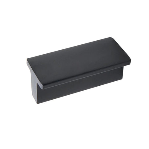 Matte Black Drawer Pulls 10 Pack 1.89 Inch T Shaped Cabinet Knobs For Dresser Drawers And Furniture With 1.26 Inch Hole Center Distance Aluminum