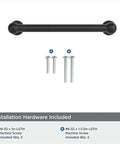 10 Pack 5 Inch Matte Black Cabinet Pulls Solid Heavy Duty Hardware For Cabinets Drawers And Doors 128mm Center Hole Design with screws