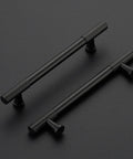 12 Pack Matte Black Cabinet Pulls 5 Inch Center To Center Handles For Cabinets And Dressers Durable Metal Kitchen Drawer Pulls