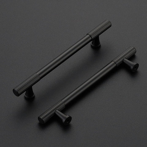 12 Pack Matte Black Cabinet Pulls 5 Inch Center To Center Handles For Cabinets And Dressers Durable Metal Kitchen Drawer Pulls