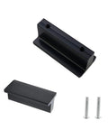 Matte Black Drawer Pulls 10 Pack 1.89 Inch T Shaped Cabinet Knobs for furniture with screws