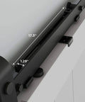 N700-112 Interior Sliding Barn Door Hardware Soft Close Kit Matte Black For Quiet Door Operation And Smooth Open Close view