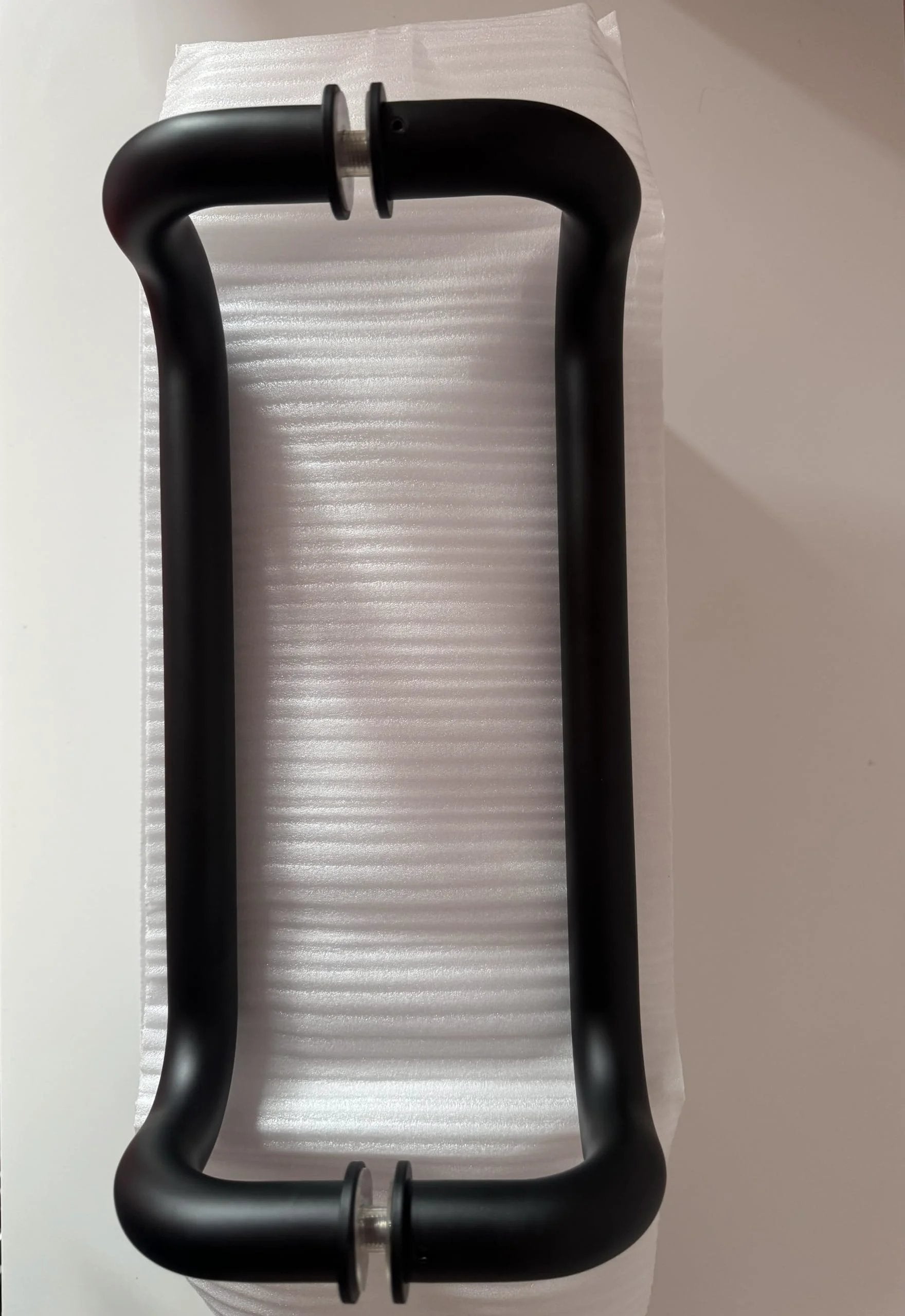 Matte Black Offset Door Handle 12 Inch ADA Compliant✓