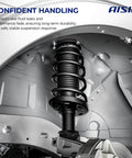 Front Struts And Coil Spring Assembly Pair For Mazda CX 5 2013 2014 2015 2016 Set Of 2 Upgrade Shock Absorbers For Smoother Ride