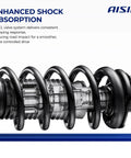 Front Struts And Coil Spring Assembly Pair For Mazda CX 5 2013 2014 2015 2016 Set Of 2 Upgrade Shock Absorbers with coil detail