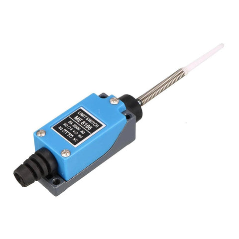 ME-8166 Rod Coil Spring Actuator Momentary Enclosed Limit Switch 1NC + 1NO SPDT for CNC Mill 3D Printer Door Switch