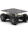 Mecanum Wheel Robot Chassis Kit With 360 Degree Omnidirectional Wheels Aluminum Alloy Frame TT Motors 66mm Omnidirectional Wheels