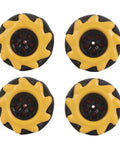 Mecanum Wheel, Omni Wheel, Practical TT Coupling, Strong, Firm, Smart Car, Four Wheel Drive Smart Car, for DIY Smart Car Accessories