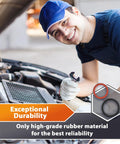 Mechanic installing Two Piece Power Steering Pump Rubber Inlet And Outlet O Ring Seals Kit with high-grade rubber durability