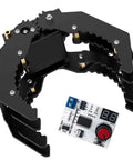 Mechanical Claw Gripper For Robotic Arm DIY Kit With Servo And Tester High Torque Claw Gripper For Up To 500g with wave edge design