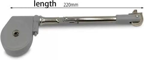 Front Desk Soft Open Cabinet Hinge Pull-Down, 105 ° Pull-Down Support Hinge, slowly placed and unfolded downwards, 220mm length