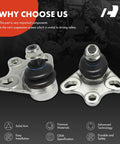 Front Lower Ball Joint Pair For Mercedes W245 B200 2006 2007 2008 2009 2010 2011 Drop In Direct Fit Front Left And Front Right Driver