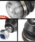 Close-up of Two Piece Front And Rear Outer Ball Joint Set For Mercedes-Benz E Class And CLS Series 2003 2011