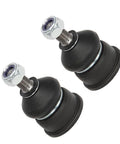 Front Lower Ball Joint Replacement For Classic Mercedes-Benz 450SLC 4.5L 1975 1980, 450SL 4.5L 1975 1980, 380SL 3.8L 1981 1985, And 220D 2.2L 1968 1973 K9071 Bolt On Easy Install Durable OEM Quality Upgrade, shown in black with bolt and metal components.