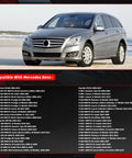 Rear Wheel Bearing Replacement For Mercedes Benz ML350 GL350 W164 X164 V251 2005 2017 Left Or Right Fits 1649810406 shown