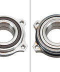 Front and back view of Drop In Hub Assembly Wheel Bearing Generation 2D For Mercedes Benz C Class 2015-2020 Maintenance Free Pre Greased