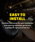 Front Lower Rear Outer Suspension Ball Joint Replacement For Mercedes-Benz E350 installation view with steering alignment
