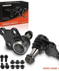 Two Front Lower Ball Joints For Mercedes W447 Metris 2016 2023 Front Suspension Replacement Kit with bolts and packaging