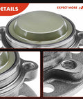 Close-up view of a Front Wheel Bearing And Hub Assembly For Mercedes-Benz C300 C350e E300 E350 E450 GLC300 CLS450 GLC43 AMG AWD