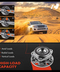 Front Wheel Bearing And Hub Assembly For Mercedes Benz S550 2014 2017, S560 2018, Maybach S550 2017, High Load Ball Bearing