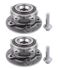 Mercedes Front Left And Right Wheel Bearing And Hub Assembly Compatible With E450 19 To 26 E53 AMG 19 To 26