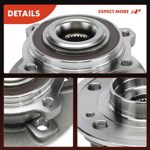 Two Front Or Rear Wheel Bearing And Hub Assembly Set For Mercedes Benz CLA 250 CLA 35 AMG CLA 45 AMG GLA 250 GLA 35 AMG GLA 45 AMG A 220