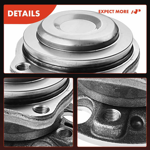 Close-up of Mercedes-Benz Front Wheel Bearing And Hub Assembly For S450 S550 S550e S560 S560e S600 And Maybach S600 2014 To 2021