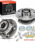 Two Front Or Rear Wheel Bearing And Hub Assembly Set For Mercedes Benz CLA 250 CLA 35 AMG CLA 45 AMG GLA 250 GLA 35 AMG GLA 45 AMG A 220 A 35 AMG GLB 250 GLB 35 AMG OEM Quality Replacement, product parts displayed