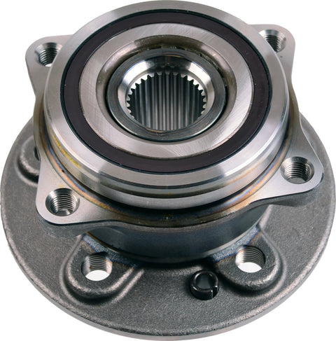 SKF Front Wheel Hub Bearing Assembly BR930878 Aftermarket Replacement For Mercedes Benz 2012 Through 2015, top view photo
