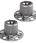 Pair Front Wheel Bearing Hubs for Mercedes-Benz C250 C350 E350 E400 E550 SLK250 SLK350 SLK55 AMG Left And Right Wheel Hub Assembly Replacement Built Tough Direct Fit With Lifetime Warranty