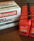 Mercon V Automatic Transmission Fluid For Smooth Shifts And Long Haul Reliability, Case of 12 Quarts, Premium ATF Lubricant Bottles