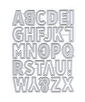 English Alphabet 26 Letter Metal Cutting Dies Set For Card Making And Scrapbooking Embossing Die Cuts For Paper Craft Stencils