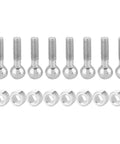 Metal Ball Head Screws For 1/10 Scale RC Cars, Threaded Replacement Pack For 94122 94166 94155 94188 Models, High Strength Alloy