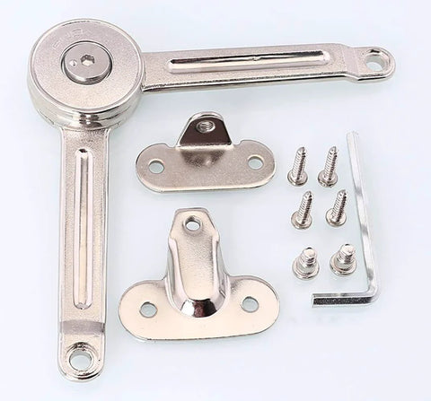 2 Packs [Upgraded] Qrity Cabinet Cupborad Furniture Door Lift Stay Support Hinge Damper set with screws and hex key