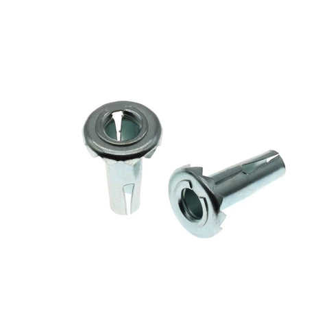 Metal Caster Sockets Eight Pack Stem Sleeve Wheel Socket For Replacing Plug In Mounting Rod Grip Ring Casters And Chair Legs